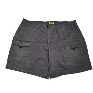 Foundry Shorts Comfort Stretch Mens‎ 50 Dark Gray Summer Fishing Boating